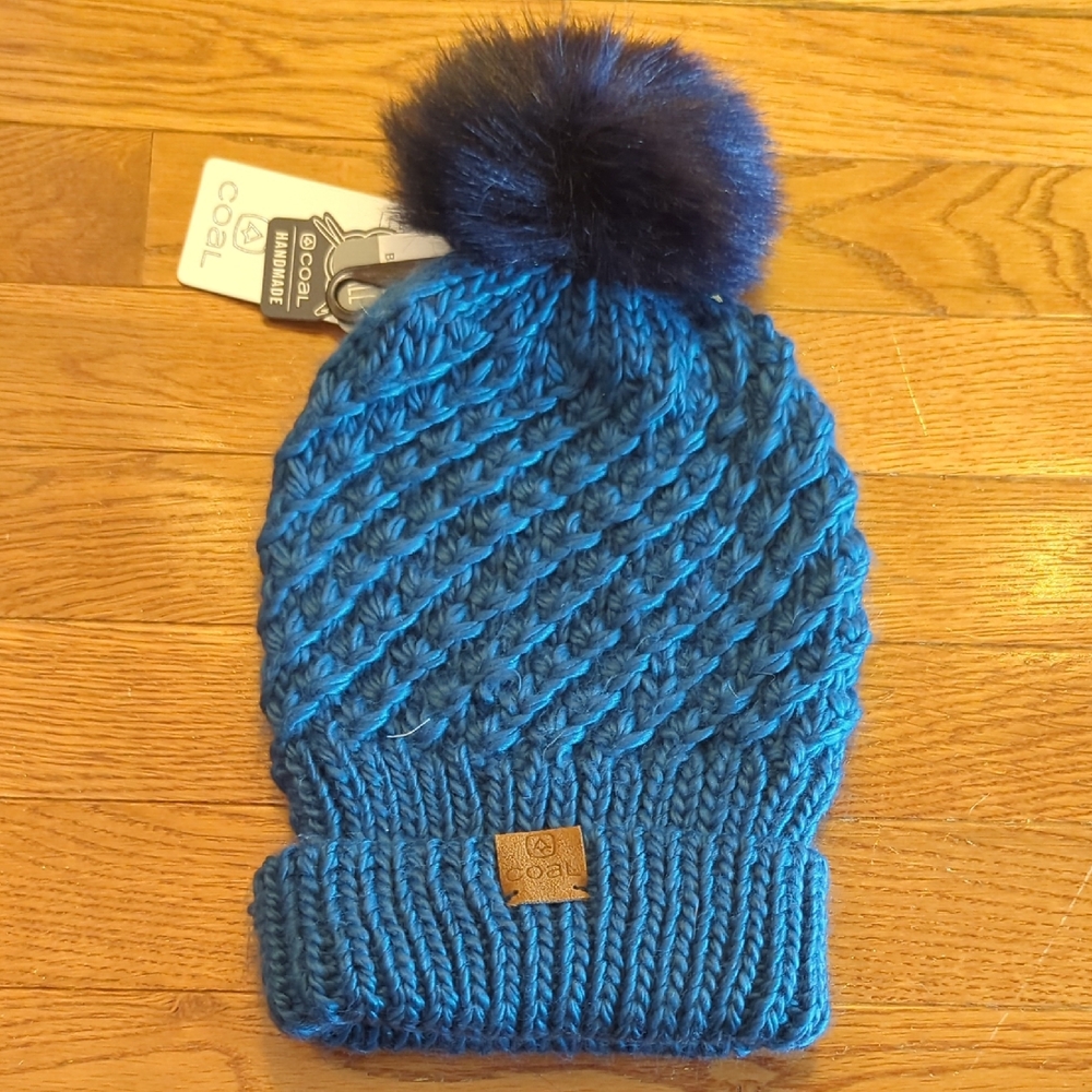 Coal Pom-Pom Beanie